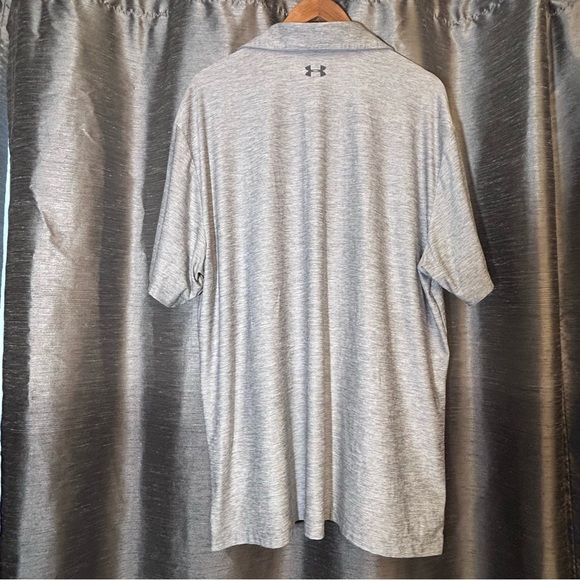 2 for$15 Under Armour Gray Polo Men’s Size 2XL - Picture 3 of 6